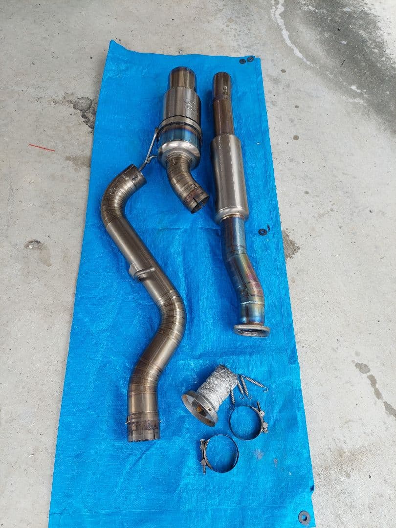 GRB/GRF TOMEIマフラー　チタン　傷あり