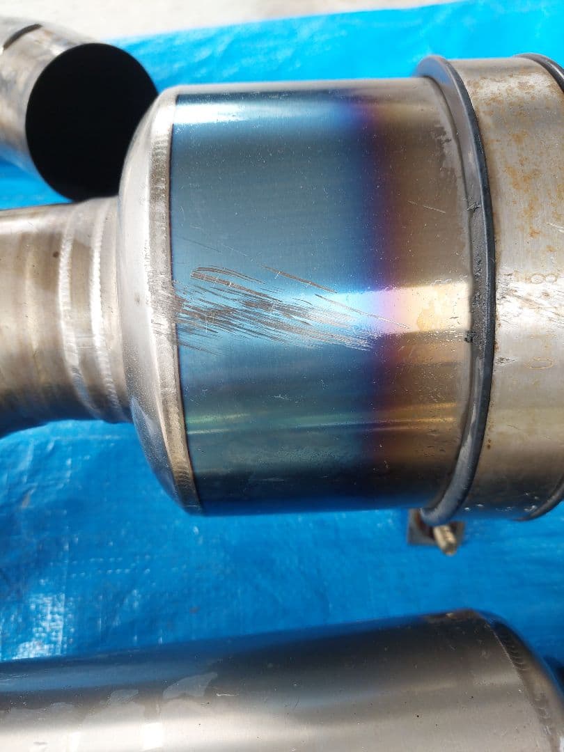 GRB/GRF TOMEIマフラー　チタン　傷あり