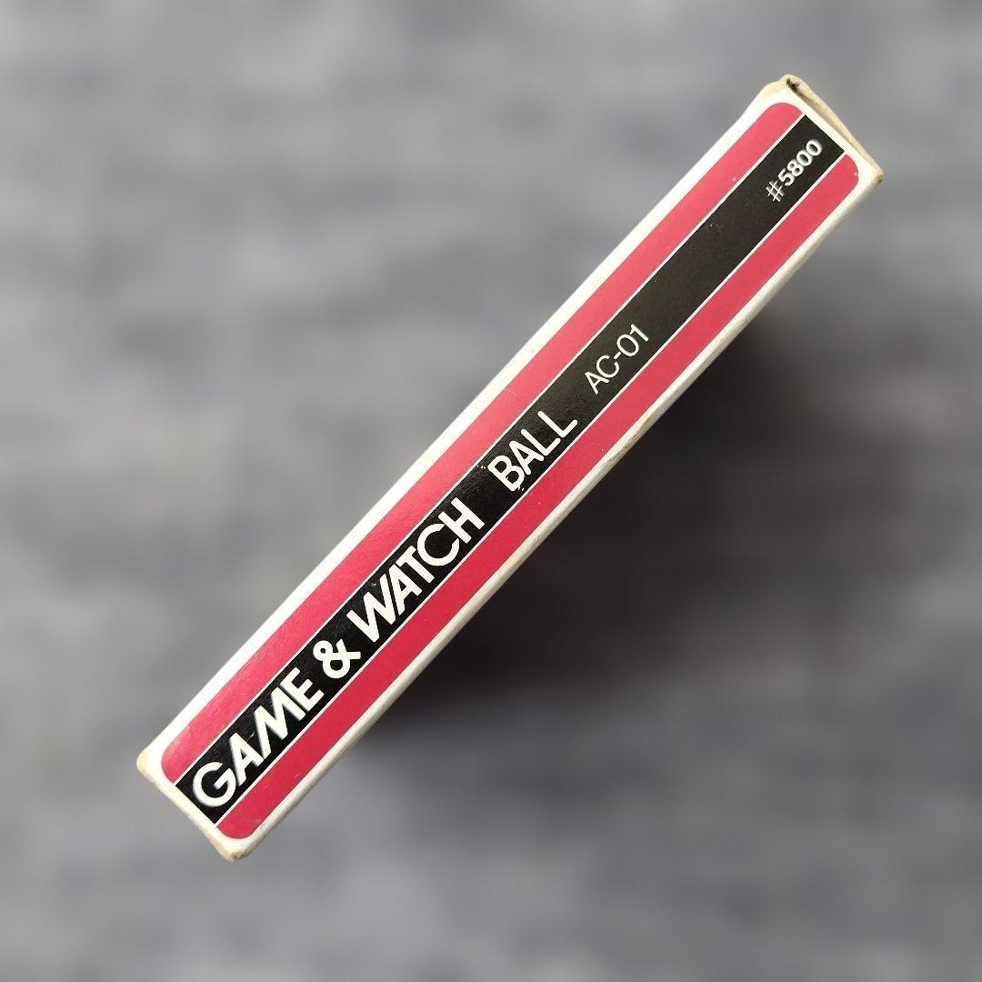 ゲームウォッチ ボール　箱、説明書付き