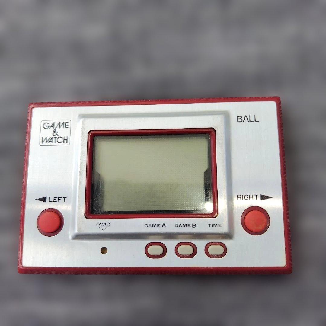 ゲームウォッチ ボール　箱、説明書付き