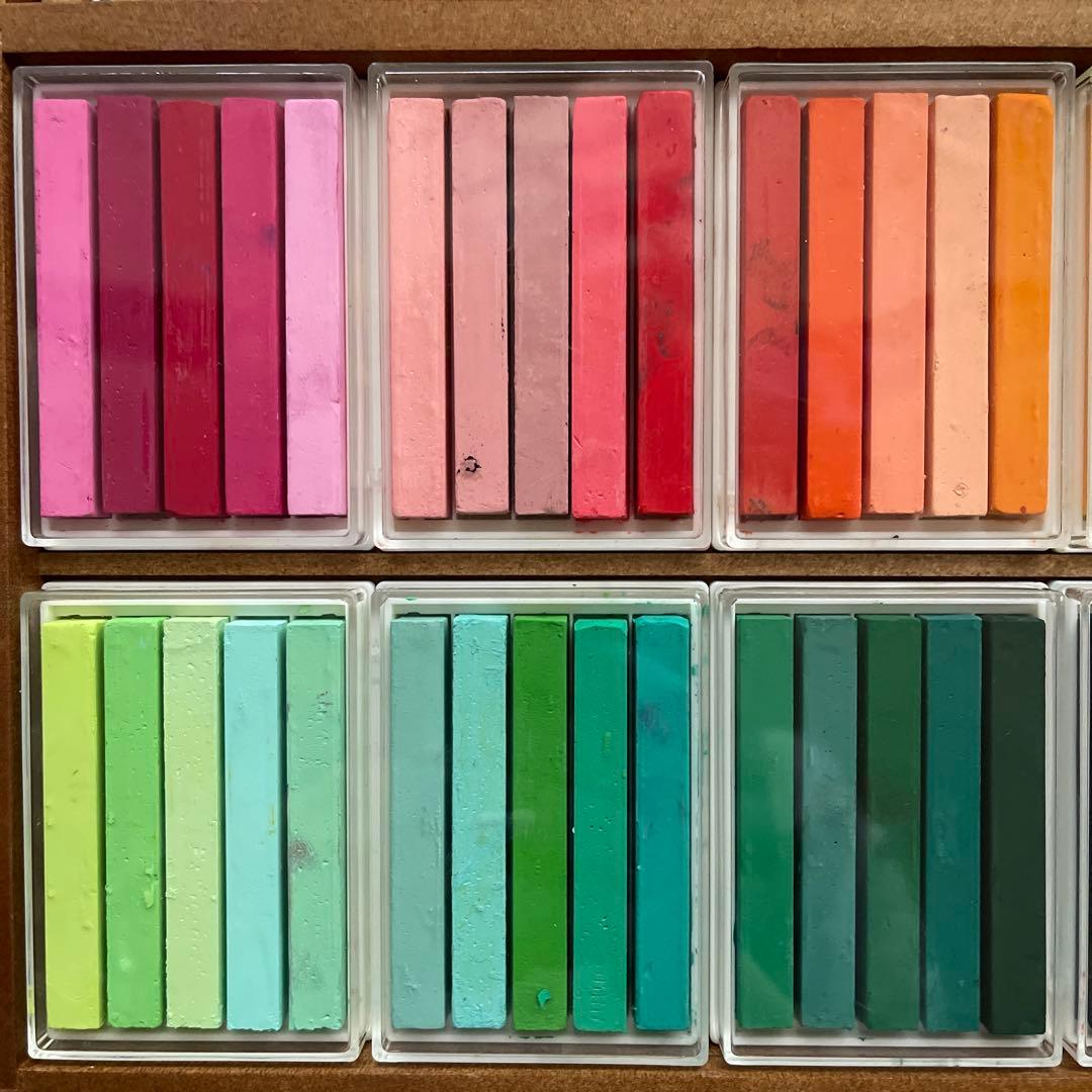 ホルベイン アーティスト オイルパステル 100 木箱入