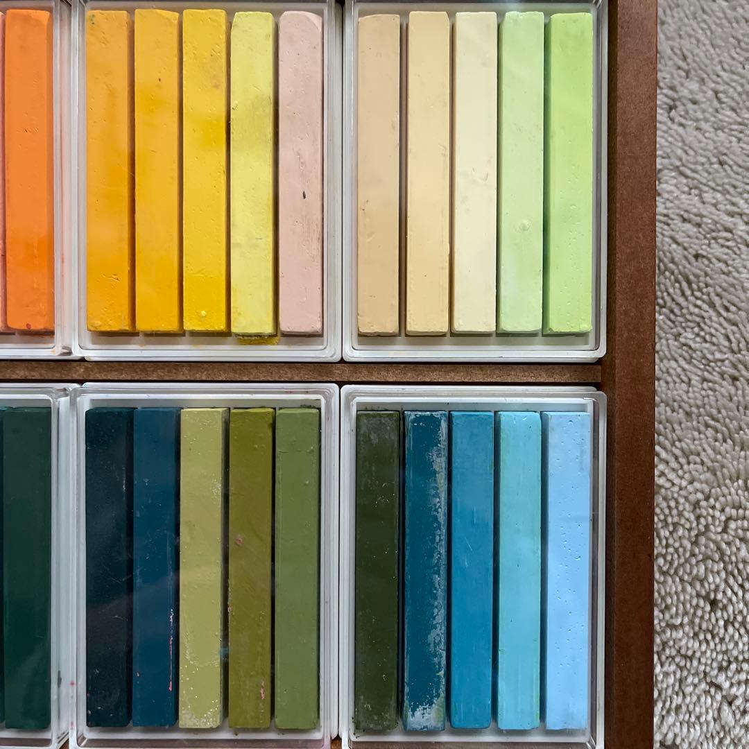 ホルベイン アーティスト オイルパステル 100 木箱入