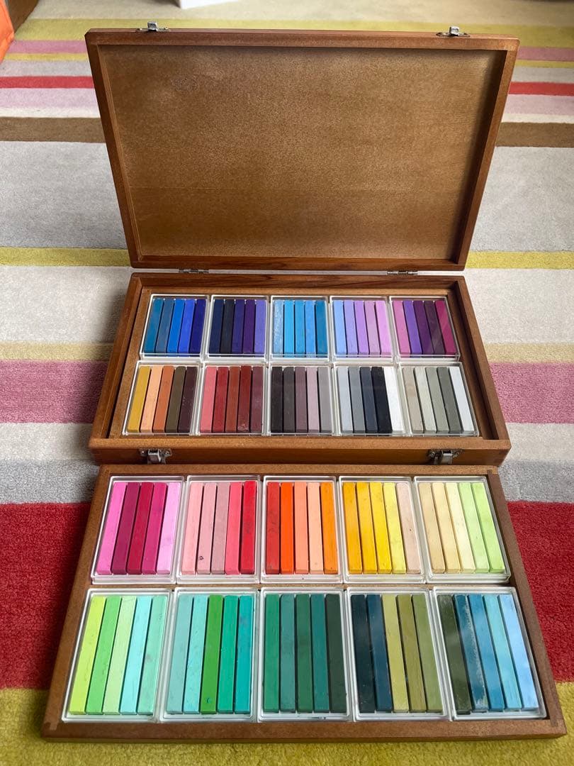 ホルベイン アーティスト オイルパステル 100 木箱入