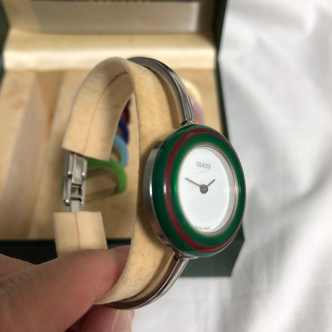 GUCCI　腕時計 チェンジベゼル　アナログ