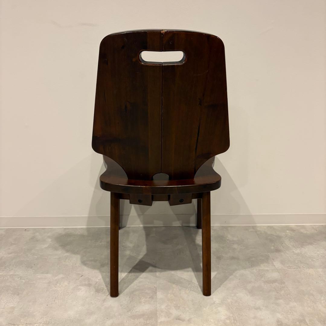 北欧チェア　ダイニングチェア　木製　カントリーチェア　ログハウス