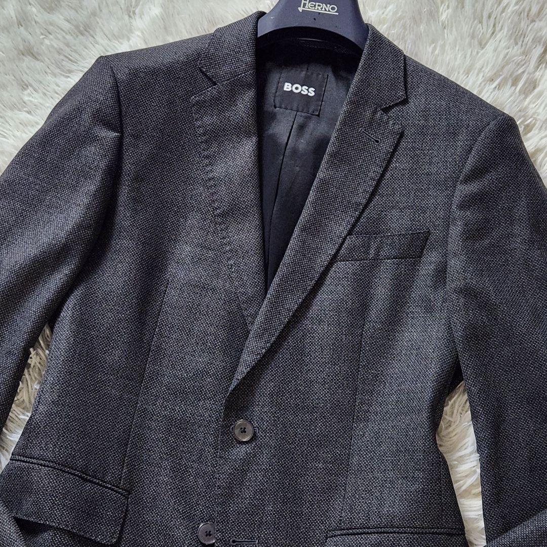 美品✨現行タグ HUGO BOSS スーツ セットアップ ツイード トリコロール