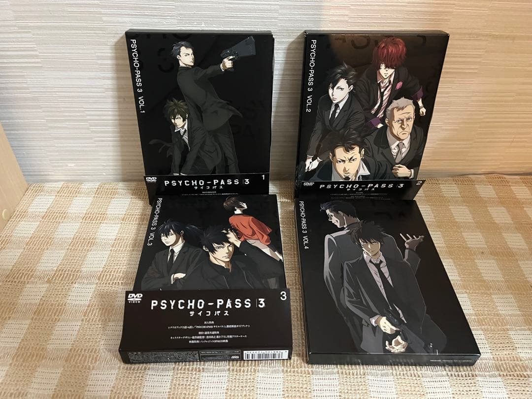 PSYCHO-PASS サイコパス 3 初回全4巻セット DVD