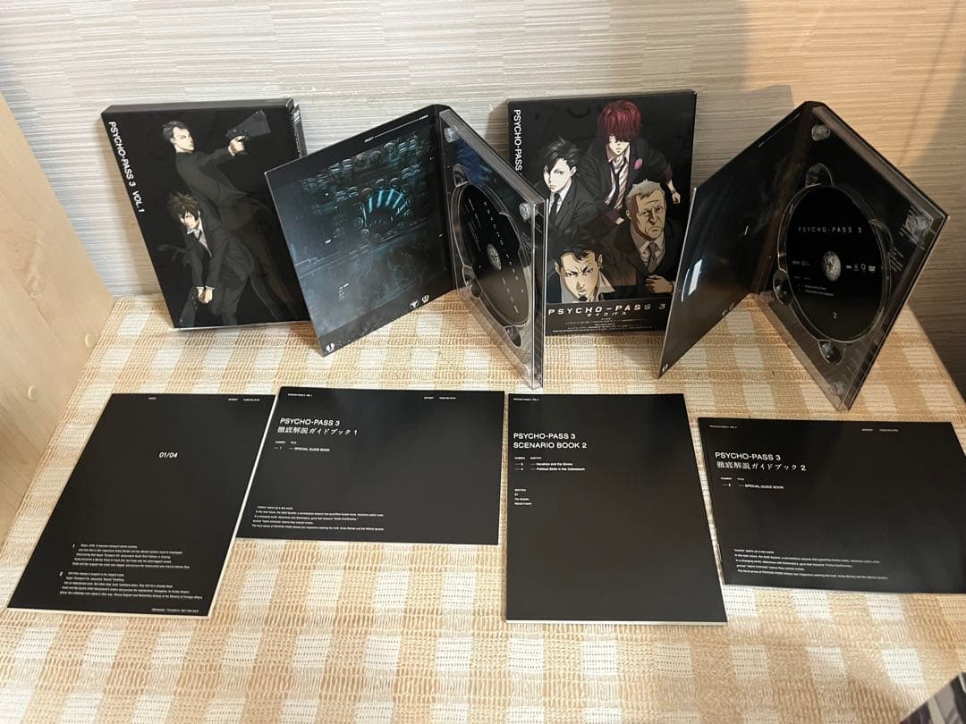 PSYCHO-PASS サイコパス 3 初回全4巻セット DVD