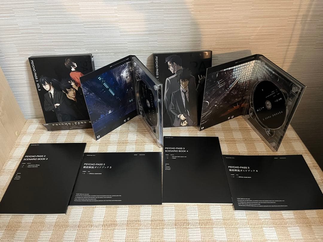 PSYCHO-PASS サイコパス 3 初回全4巻セット DVD