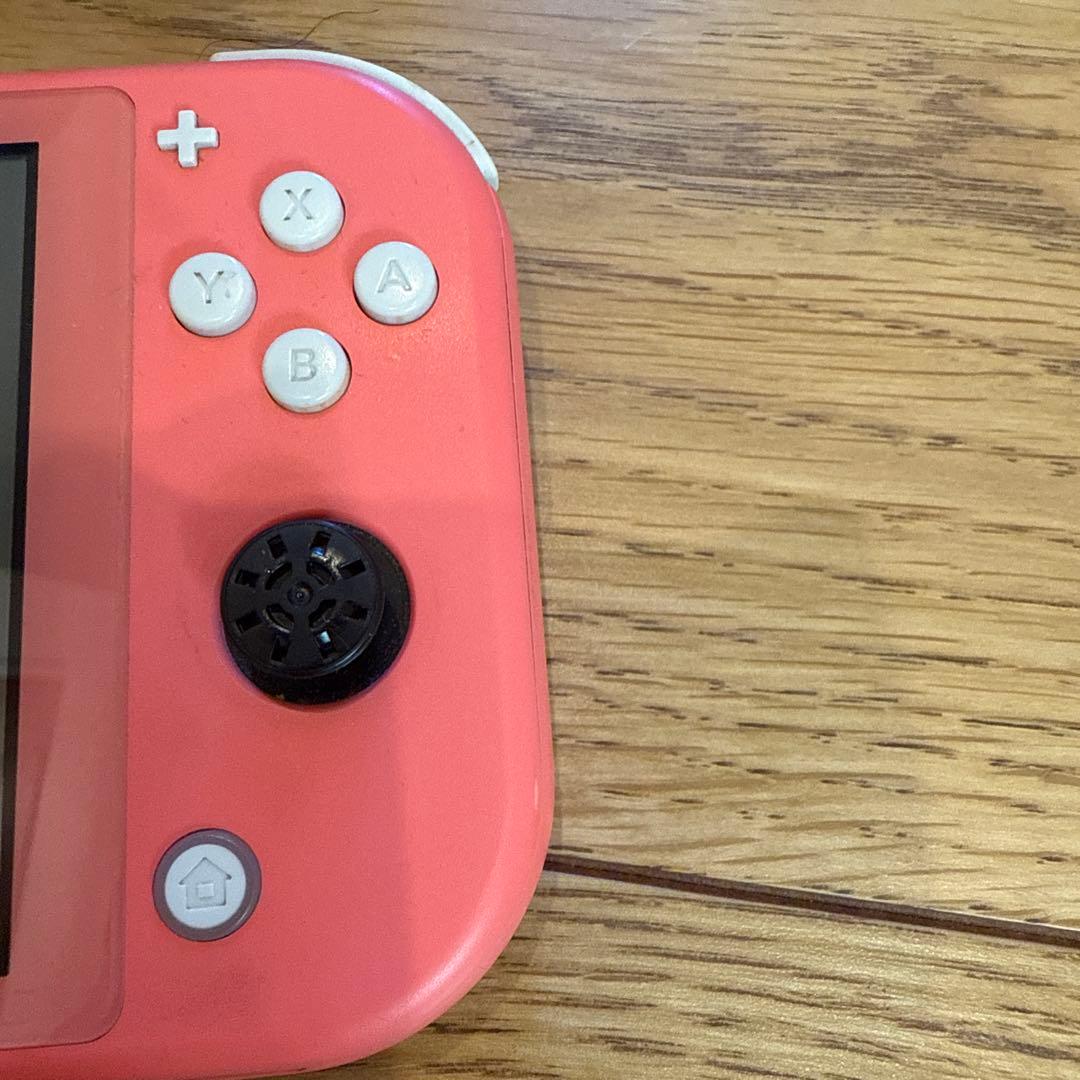 Nintendo Switch Lite本体 コーラル　ピンク　充電器付