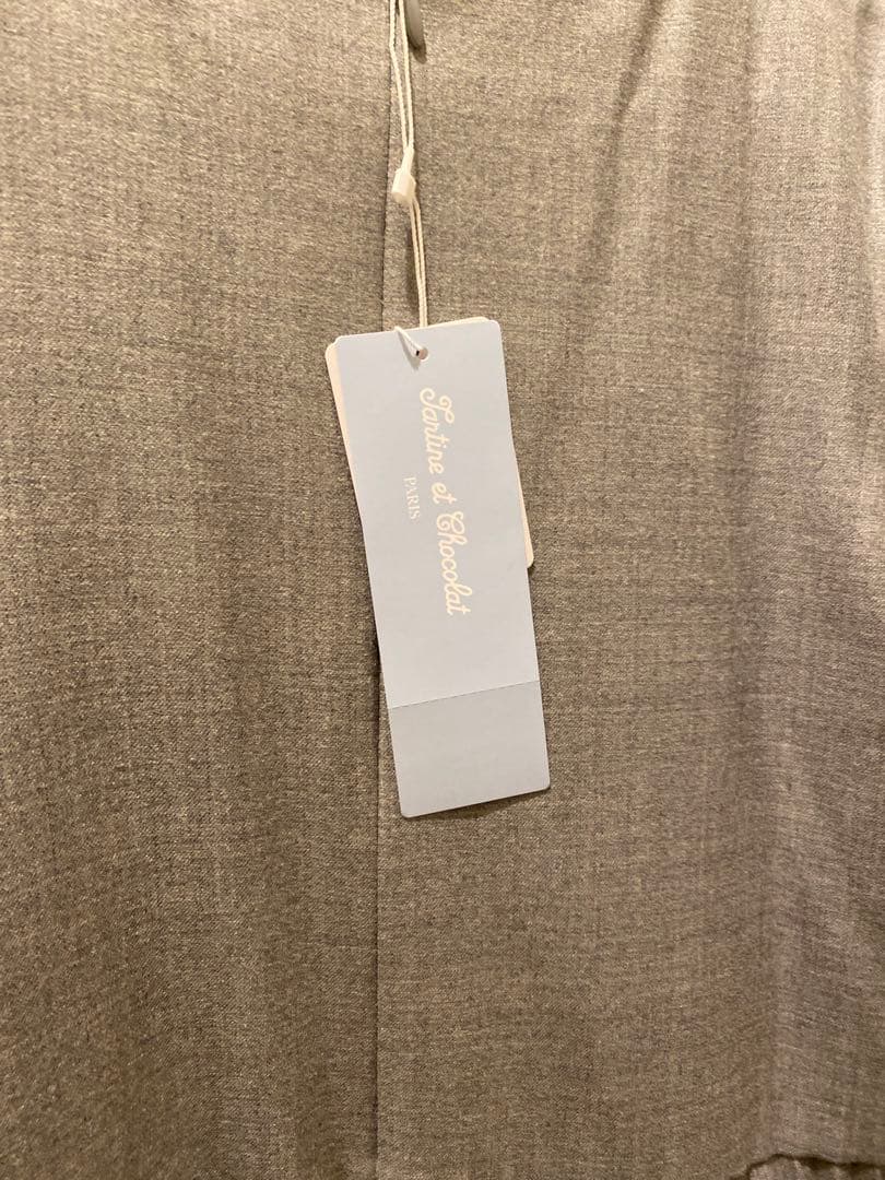 O*O様 タルティーヌ　エ　ショコラ140サイズ グレー 半袖ワンピース　新品未