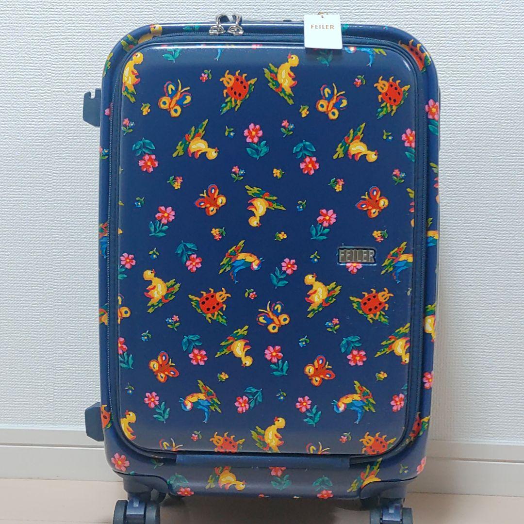 新品未使用　フェイラー　FEILER 　ハイジ　トローリーバッグ ネイビー