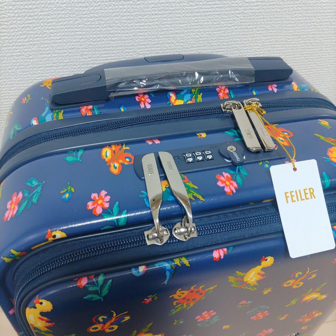 新品未使用　フェイラー　FEILER 　ハイジ　トローリーバッグ ネイビー