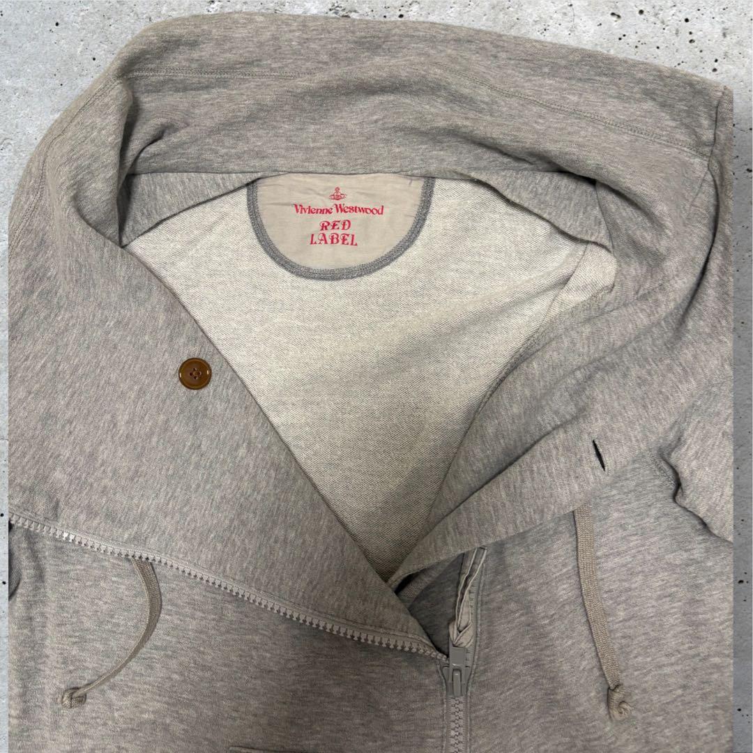 Vivienne Westwood Red Label 変形 ジップ パーカー