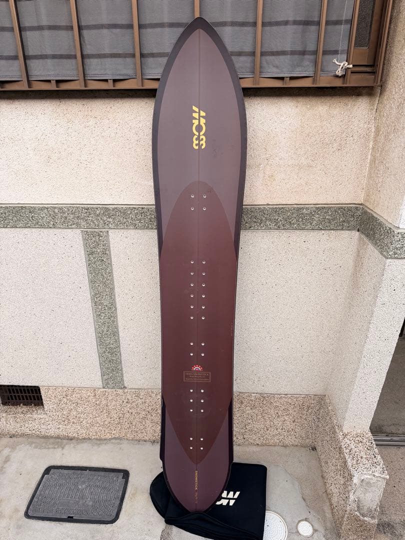 スノーボード MOSS STICK wingpin 175