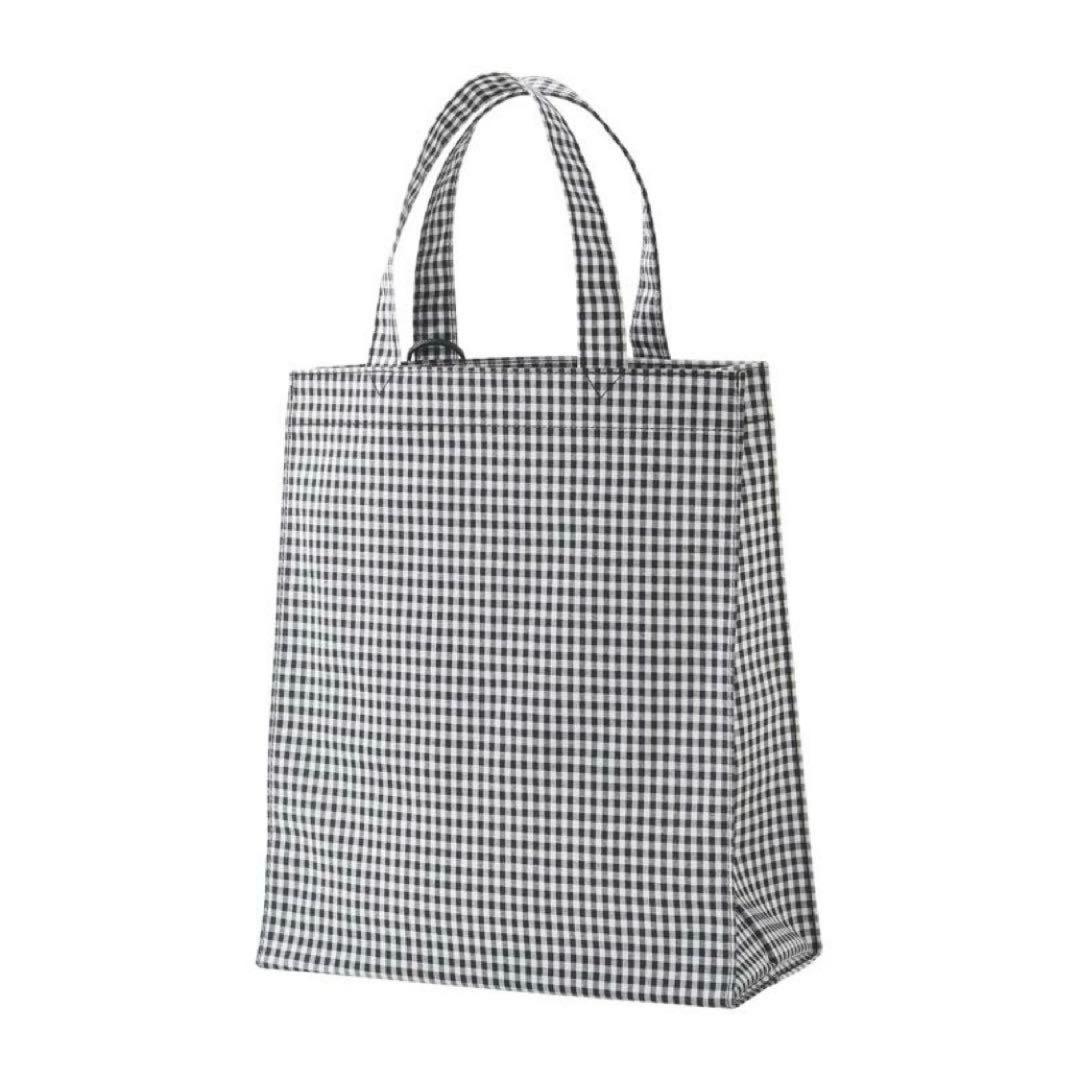 新品未使用未開封タグ付き　ファミリア　ギンガムチェック　トートバッグ