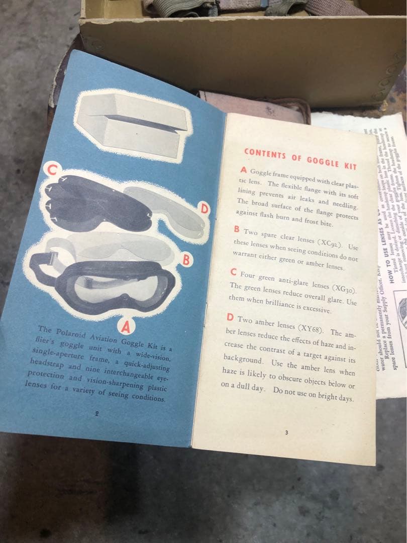 POLAROID B-8 ゴーグル ポラロイド　ハーレー　buco ホットロッド