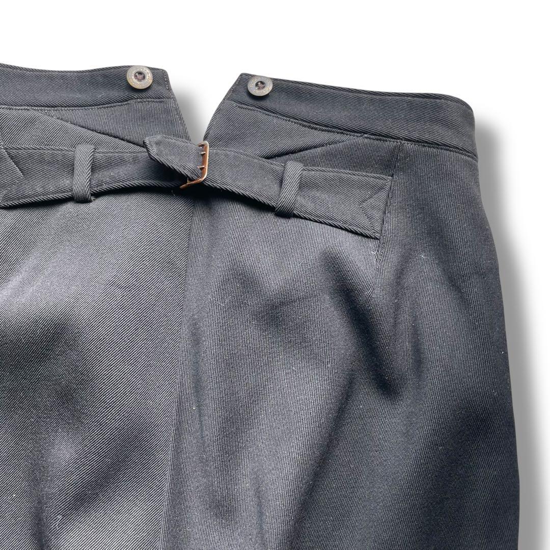 20s 30s サスペンダー ウィップコードトラウザーズパンツ スラックス