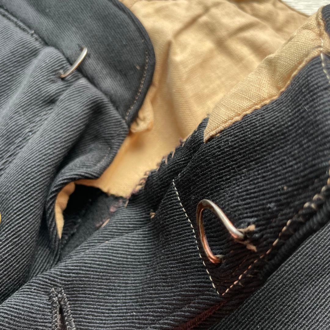 20s 30s サスペンダー ウィップコードトラウザーズパンツ スラックス