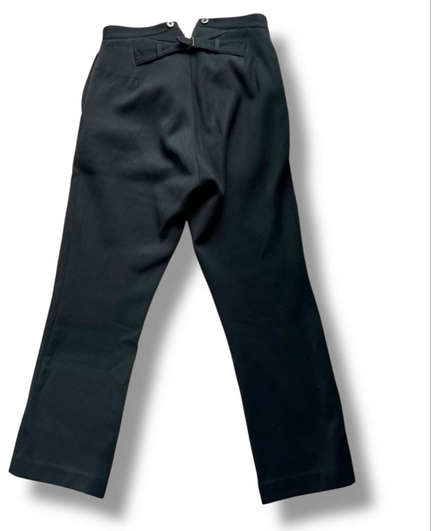 20s 30s サスペンダー ウィップコードトラウザーズパンツ スラックス