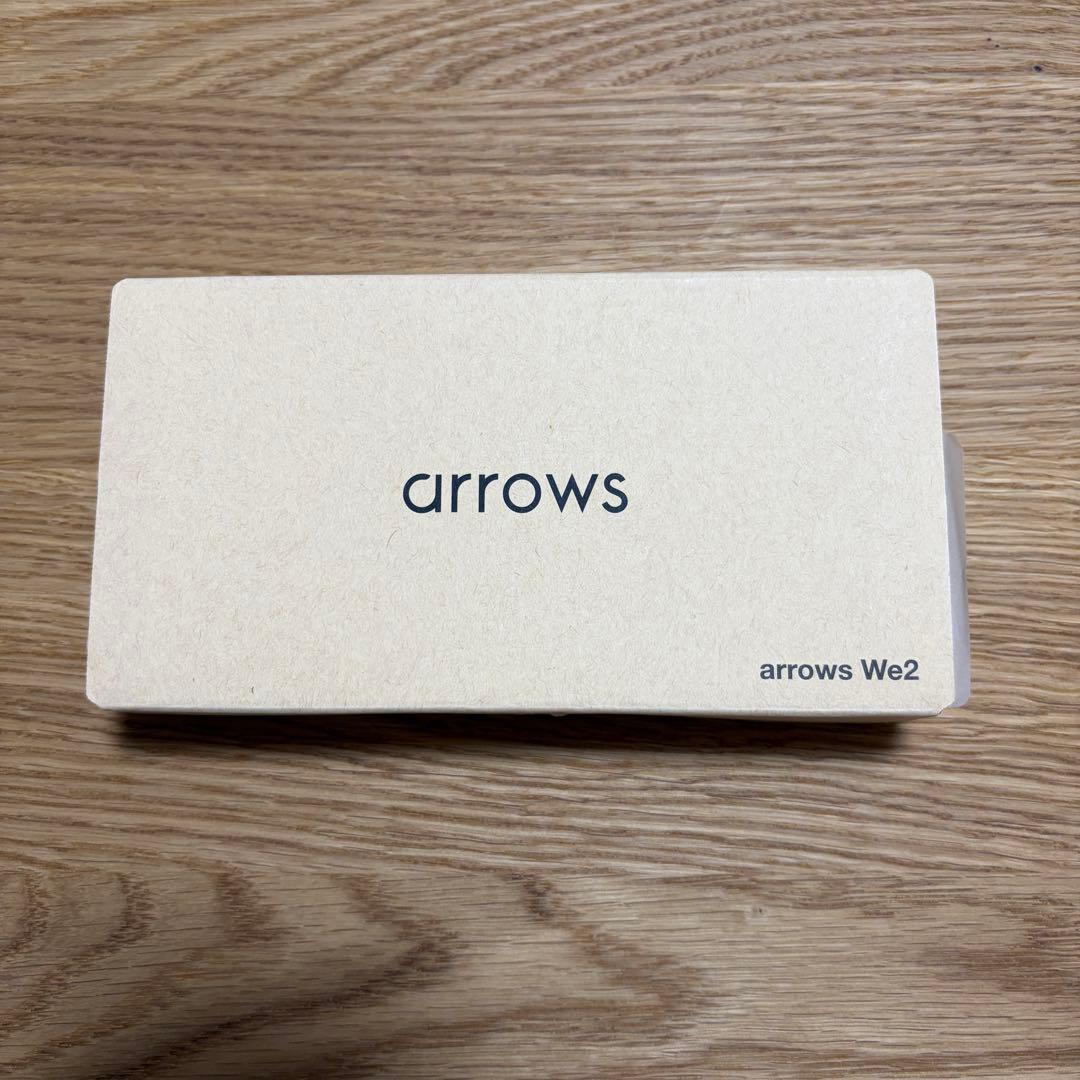 【ほぼ未使用】arrows We2 FCG02 本体