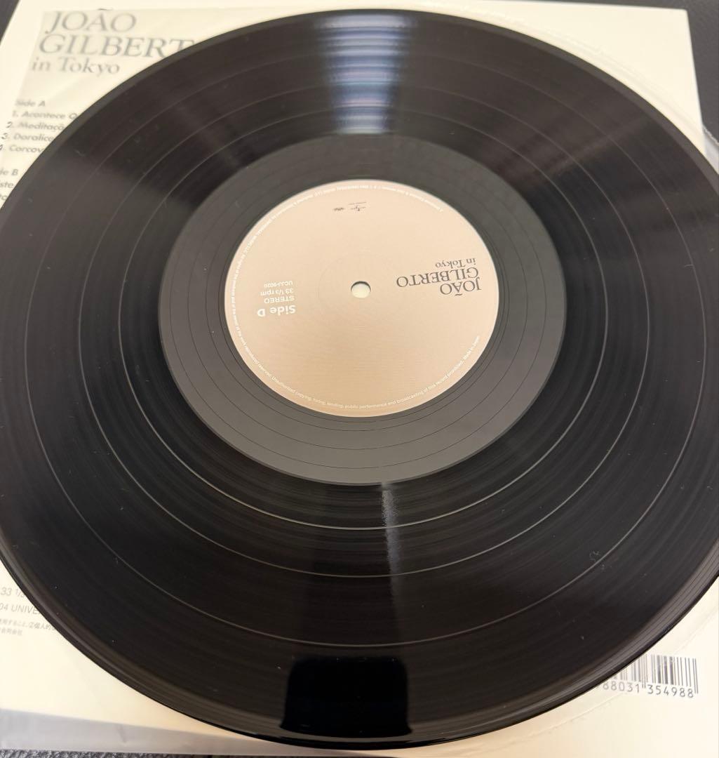 美品！ジョアン・ジルベルト・イン・トーキョー＜初回プレス完全限定盤＞