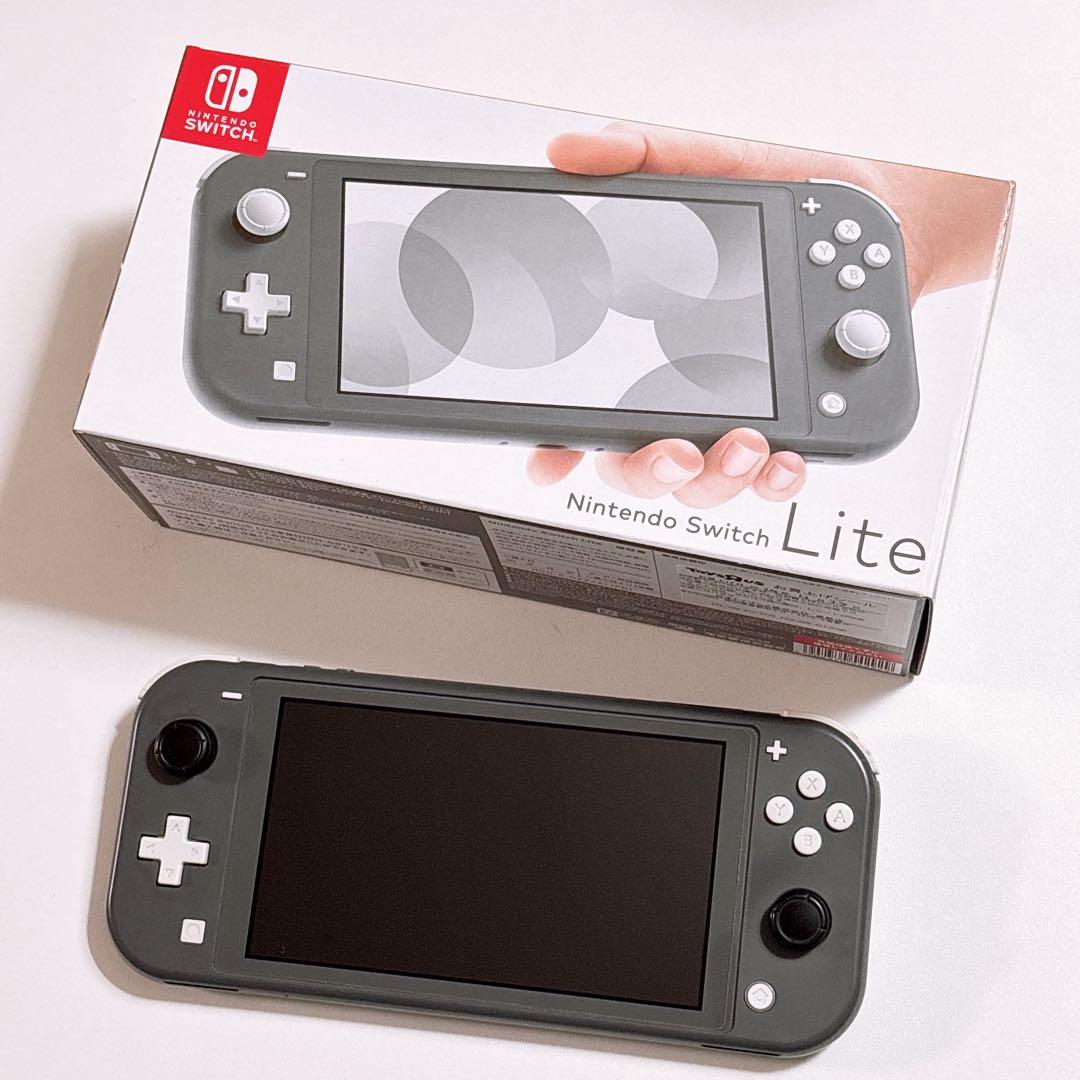 Switch lite グレー　中古品