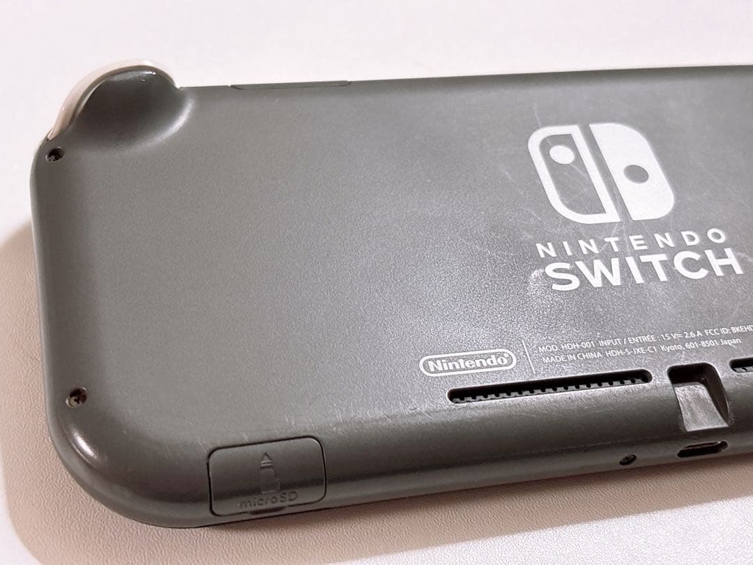 Switch lite グレー　中古品