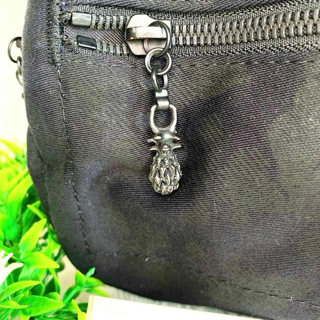 美品 希少✨PORTER ポーター　ドラムバッグ　ミニボストン　アロハ　ブラック