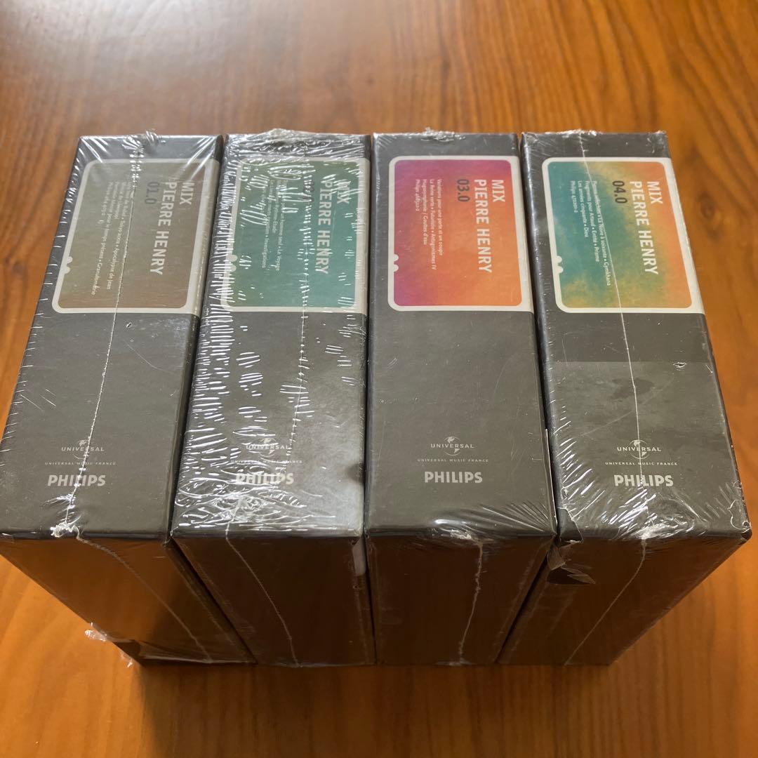 Pierre Henry / MIX 01.0〜04.0 BOXセット 計17枚