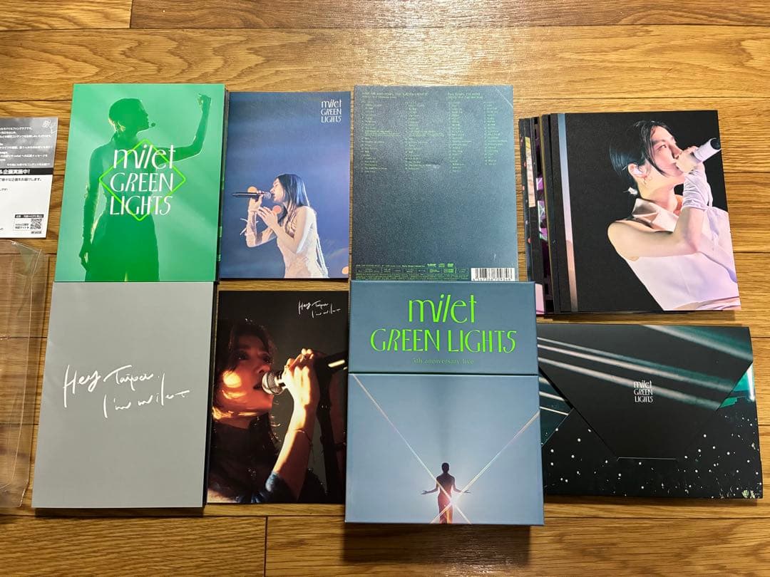 milet 5th live GREEN LIGHTS DVD 初回生産限定盤