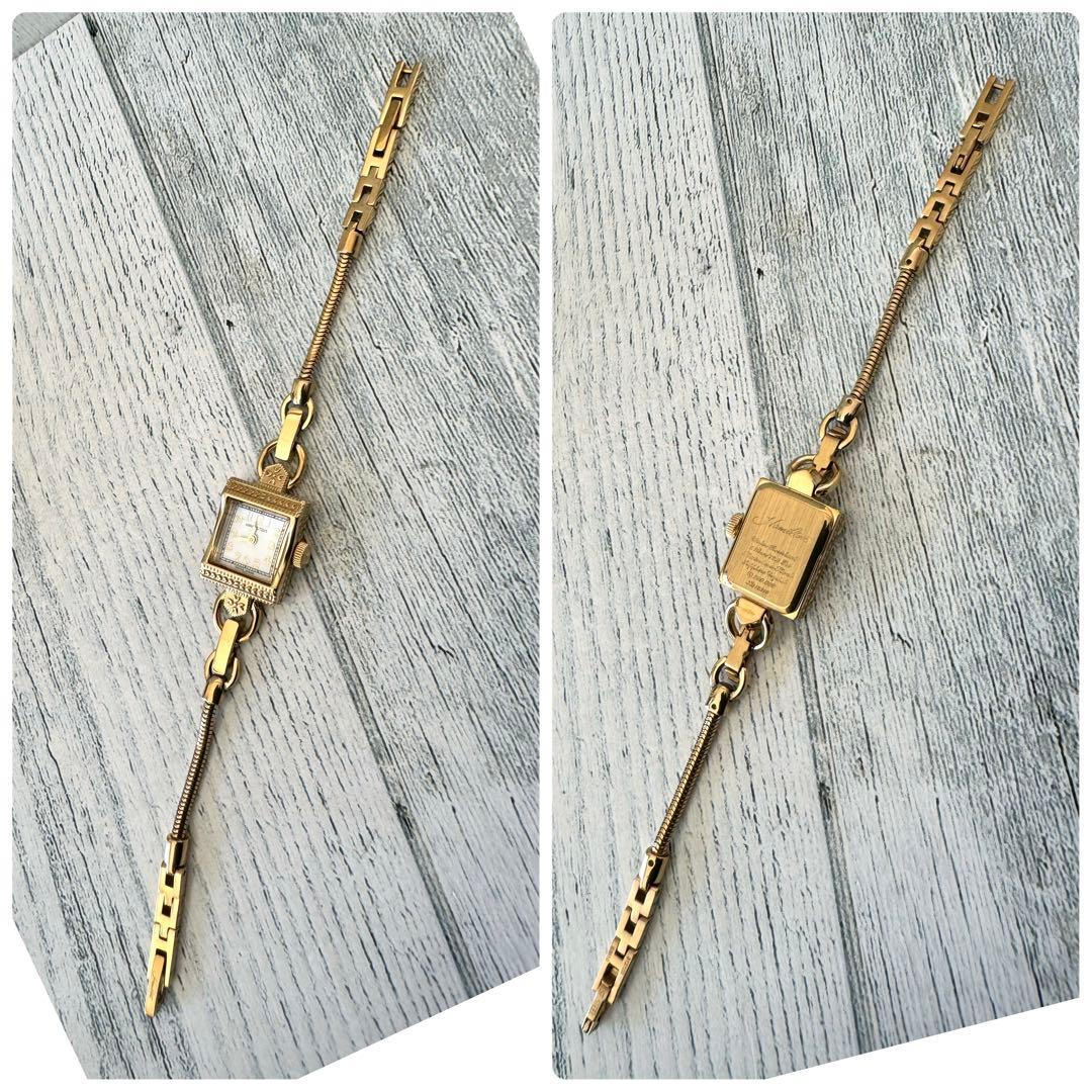 【希少】HAMILTON ハミルトン 腕時計 280.002 イエローゴールド