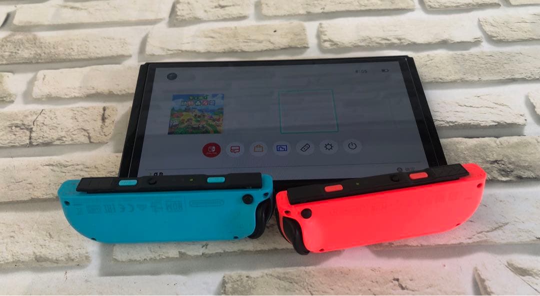 Nintendo Switch Lite 青/赤本体のみ動作品(A140)