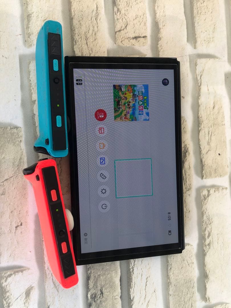 Nintendo Switch Lite 青/赤本体のみ動作品(A140)