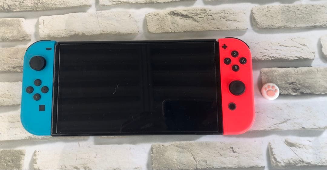 Nintendo Switch Lite 青/赤本体のみ動作品(A140)