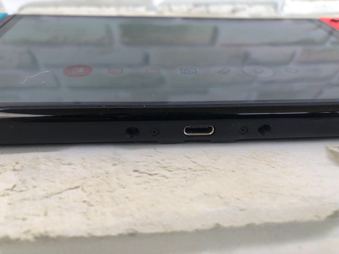 Nintendo Switch Lite 青/赤本体のみ動作品(A140)