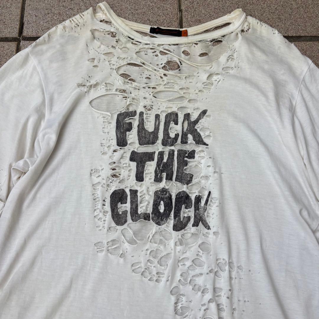 Undercoverism Tシャツ Fuck the clock