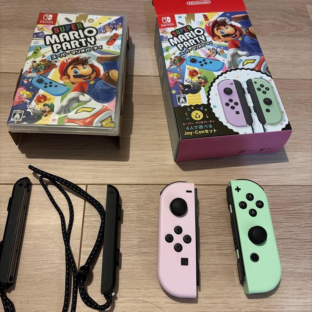 Switch スーパーマリオパーティ 4人で遊べる Joy-Conセット
