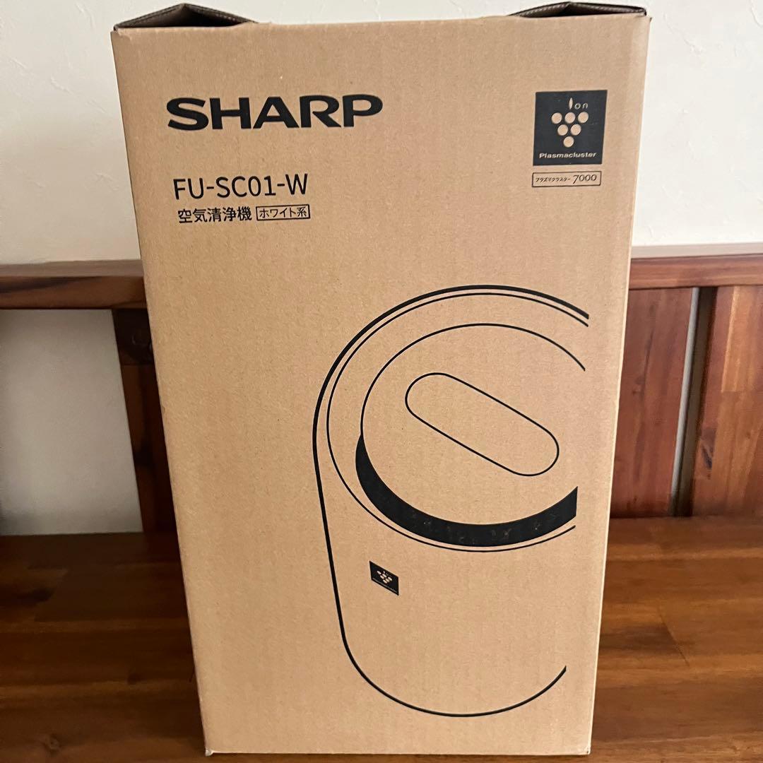 SHARP FU-SC01-W 空気清浄機 ホワイト