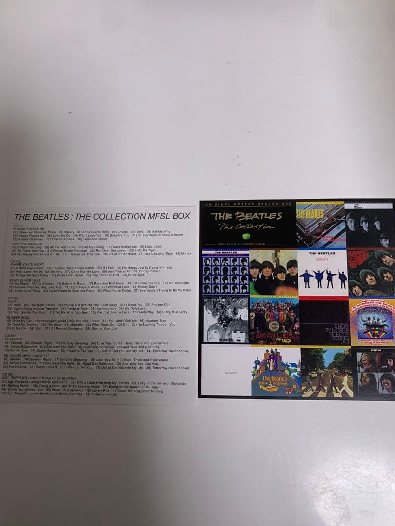 洋楽 The Beatles 10CD The Collection MFSL BOX