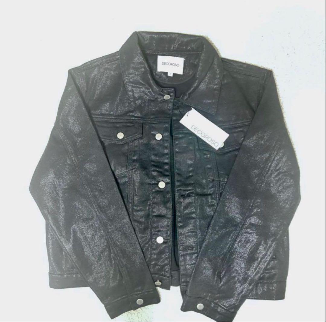 DOCOROSO ブラックコーティングジャケット サイズ1