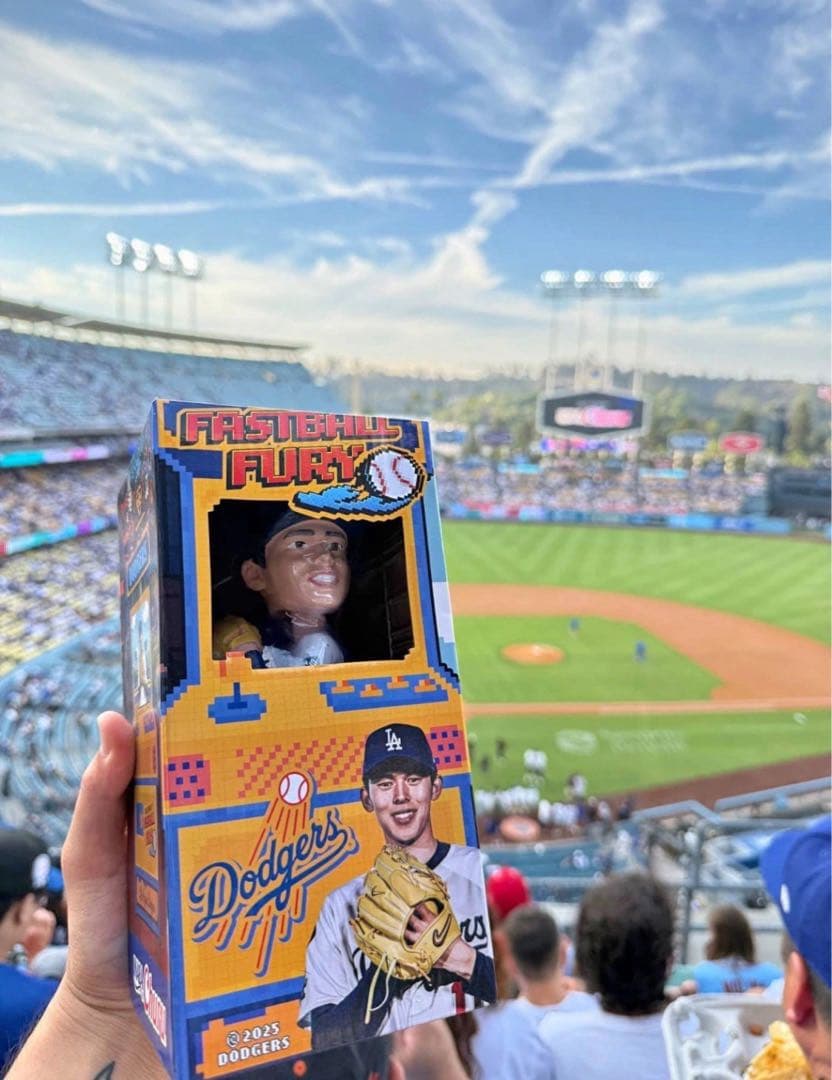 【球場限定】8/4 スタジアム限定 佐々木朗希　記念 ボブルヘッド