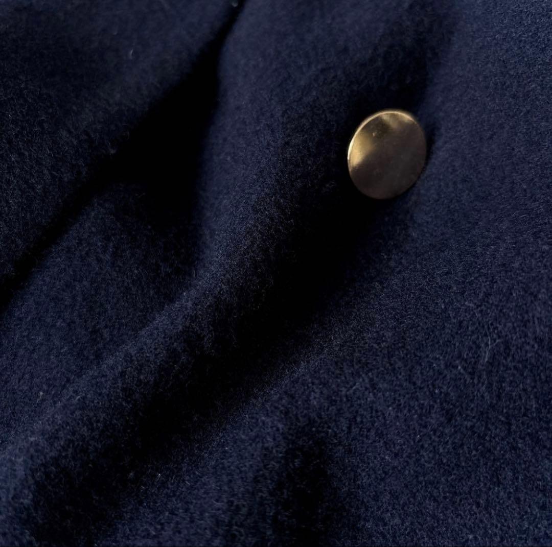 イズネス リバーシブル ウール ダブル 金ボタン ジャケット 定価79200円