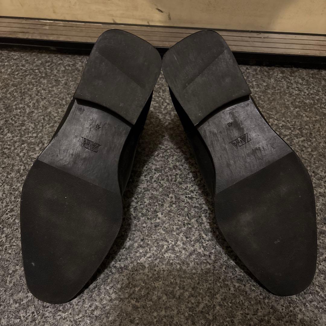 サイドゴアブーツ ZARA サイズ43 レザー