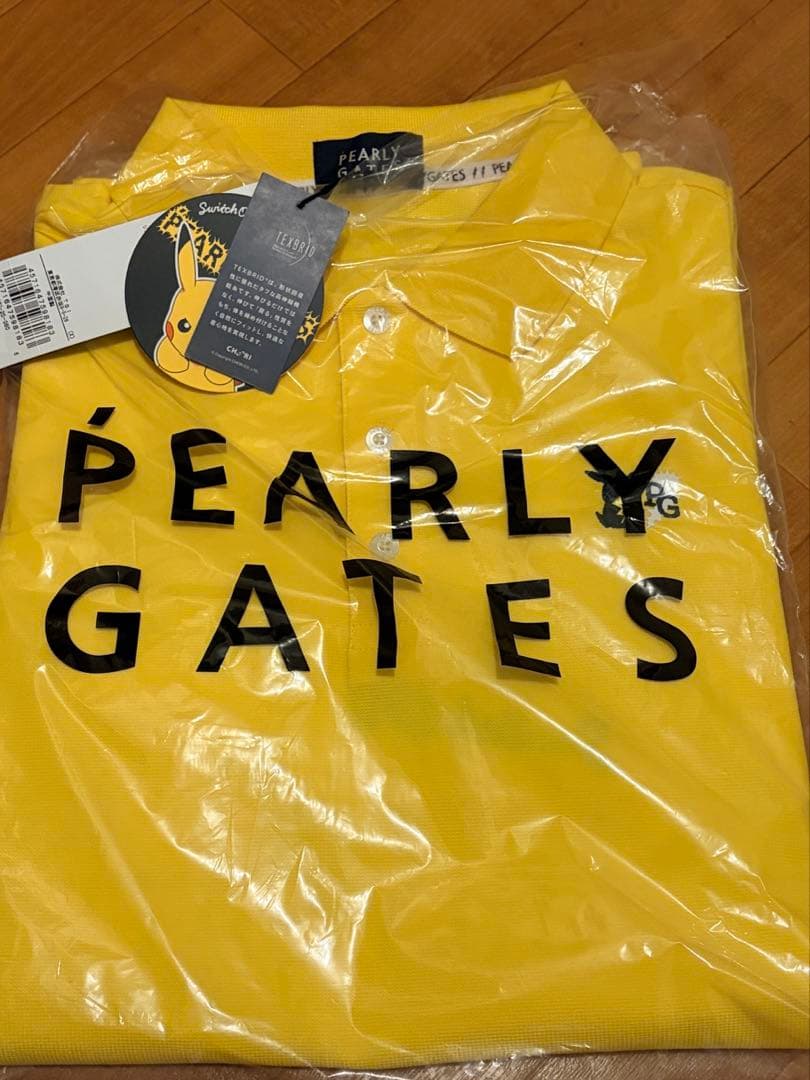 PEARLY GATES ピカチュウ 半袖ポロシャツ サイズ6 ポケモン
