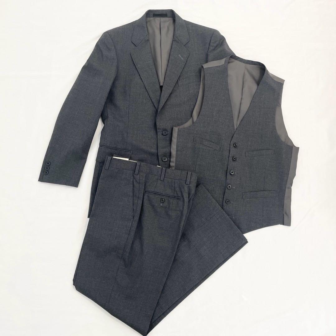 B1623S【Burberrys/バーバリーズ】スリーピーススーツ ウール