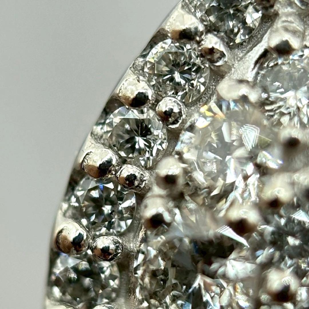 プー190.ダイヤモンド K18WG ネックレス