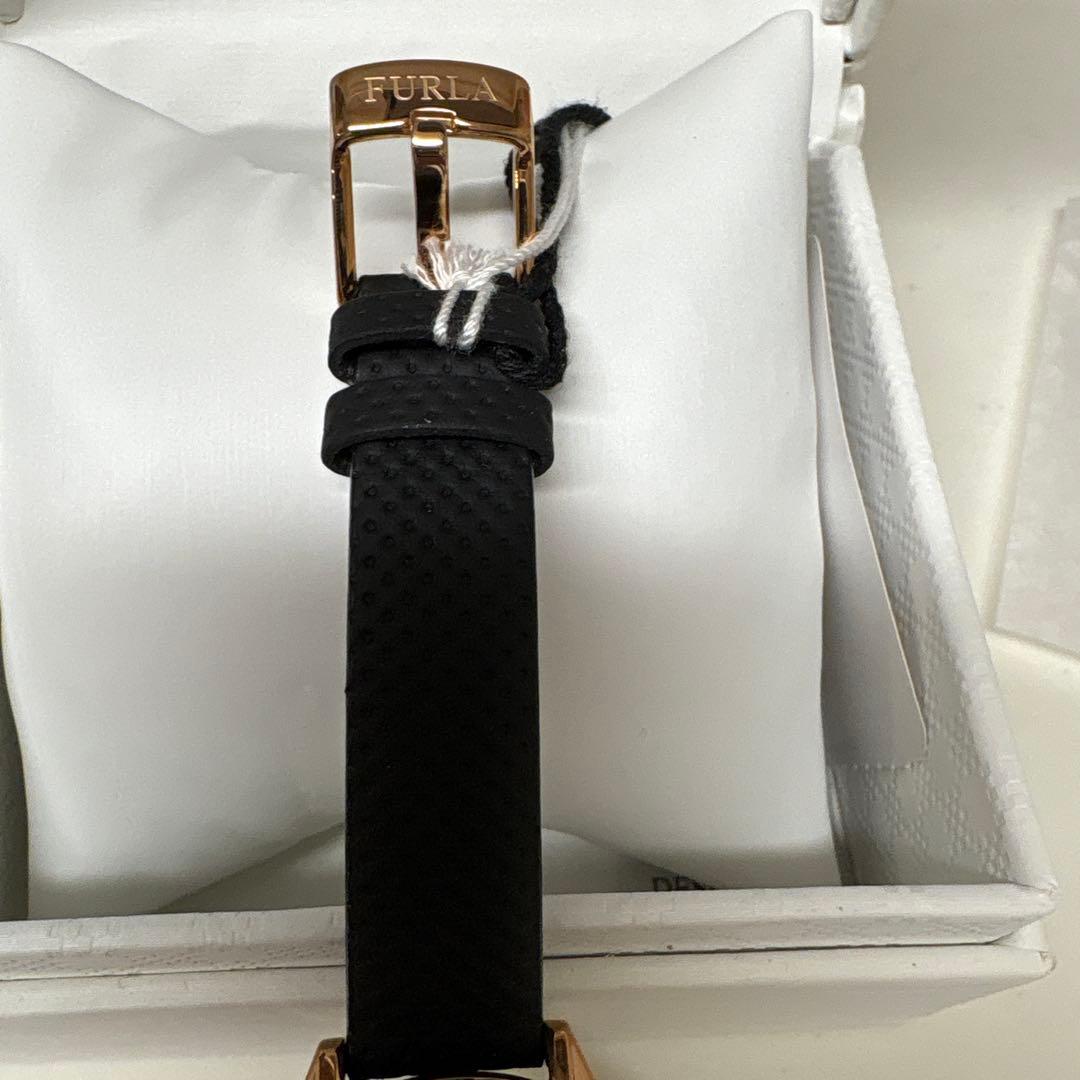 FURLA 腕時計 ブラック/ゴールド　メトロポリス
