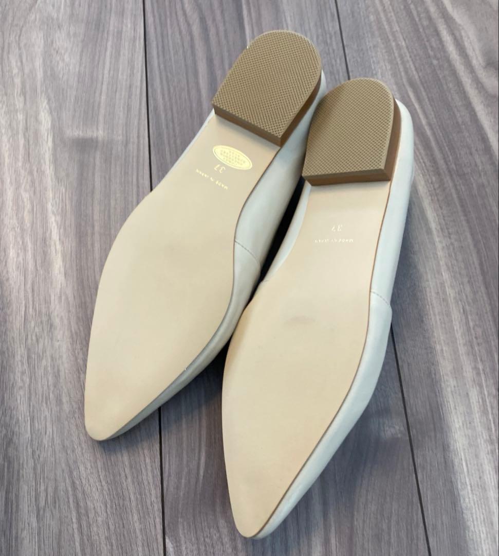 ガリャルダガランテ　【2.718】ソフトスリッポン　アイボリー　サイズ37