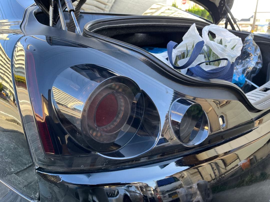 CKV36 スカイラインクーペ専用　78WORKS ブラックスモークタイプ